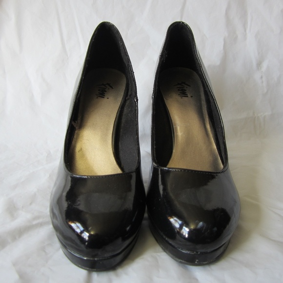 fioni black heels